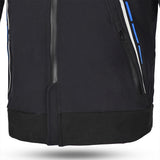 BELA - CHAQUETA TEXTIL BREEZE NEGRO/AZUL