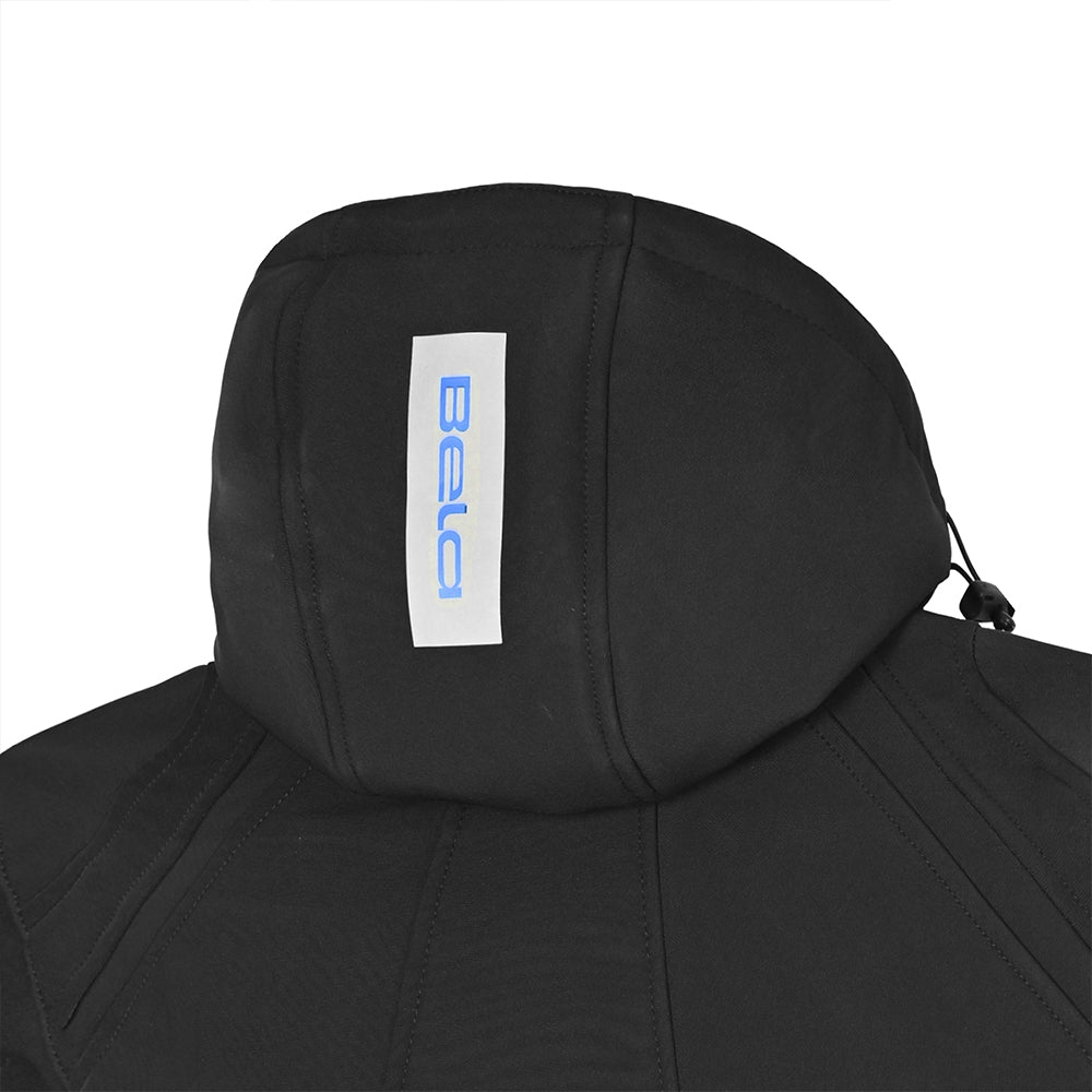 BELA - BREEZE SOFTSHELL Negro/Azul