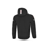 BELA - BREEZE SOFTSHELL Negro/Rojo