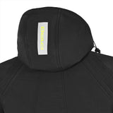 BELA - BREEZE SOFTSHELL Negro/Amarillo Fluor
