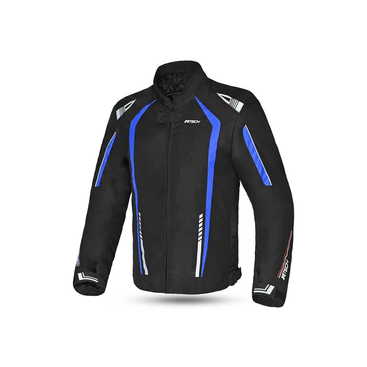 R-TECH - Chaqueta Textil Marshal  Negro/Azul