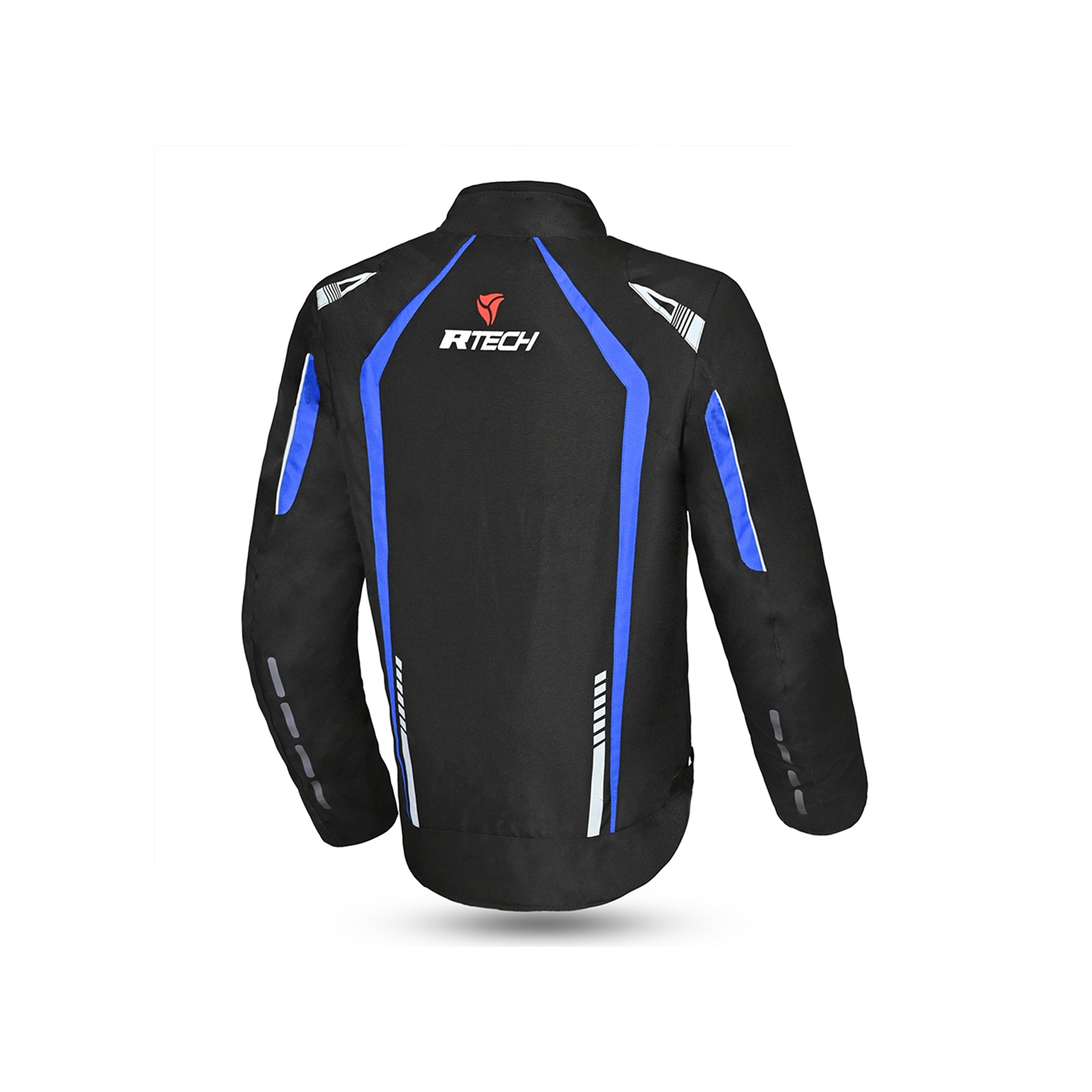 R-TECH - Chaqueta Textil Marshal  Negro/Azul