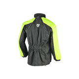 R-TECH-IMPERMEABLE CHAQUETA RAIN TRACKER NEGRO/AMARILLO FLUOR