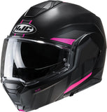 hjc- i100 beis mc8sf casco integral modular de moto rosa