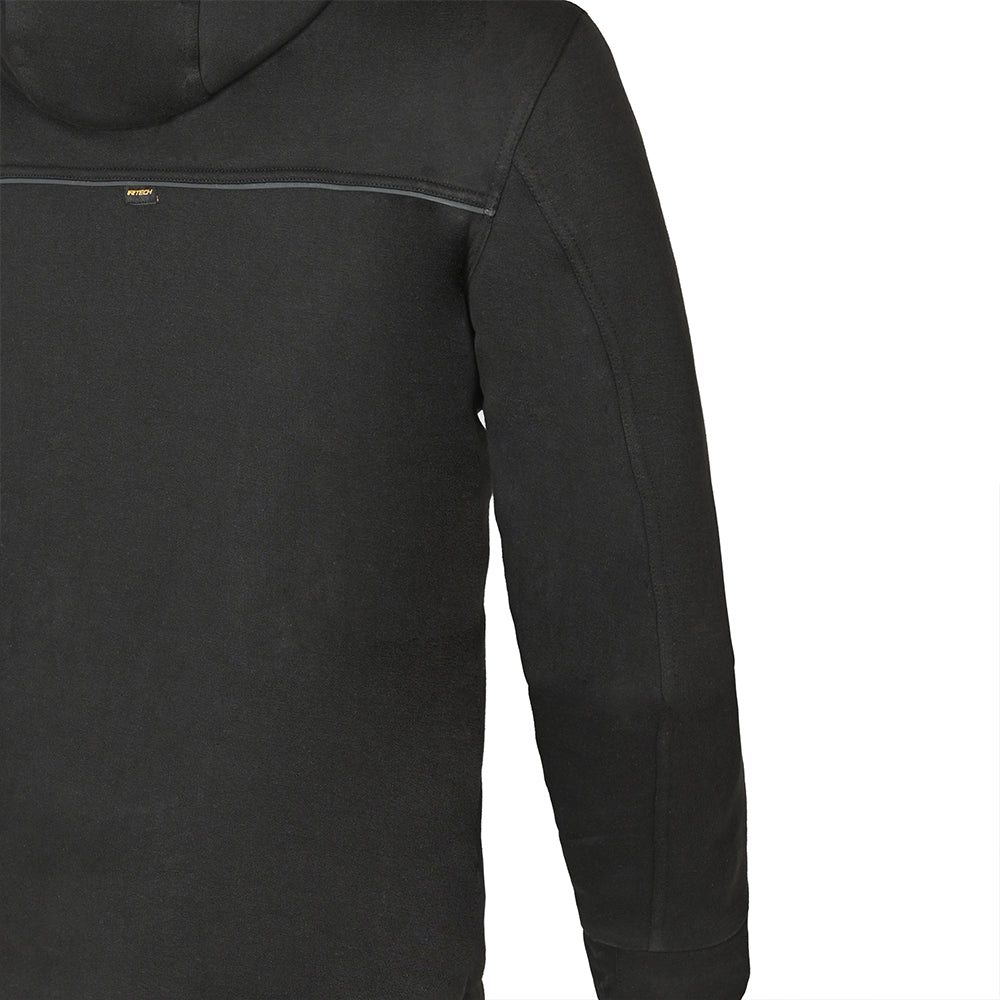 R-TECH - Sudadera Textil Suspention Hoddy Negra