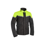 OXFORD- Chaqueta Textile Spartan Long WP Negro/Amarillo