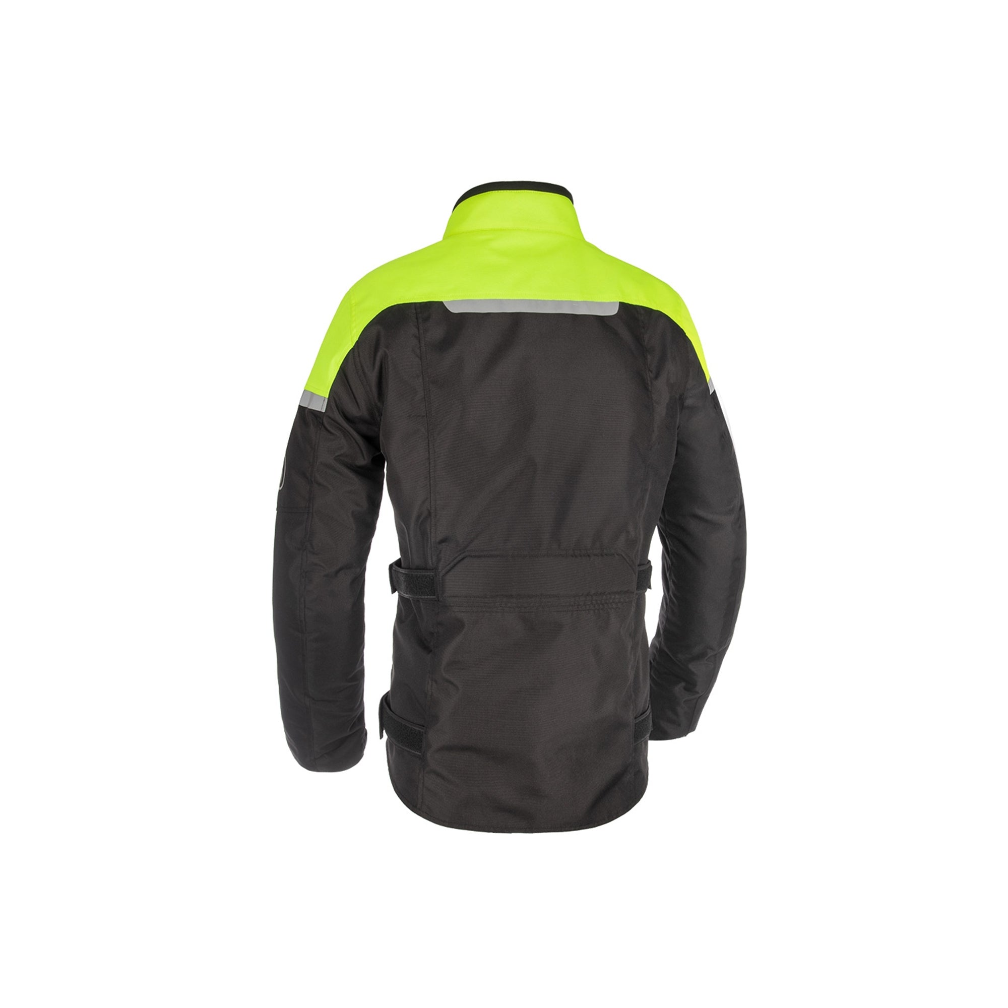 OXFORD- Chaqueta Textile Spartan Long WP Negro/Amarillo