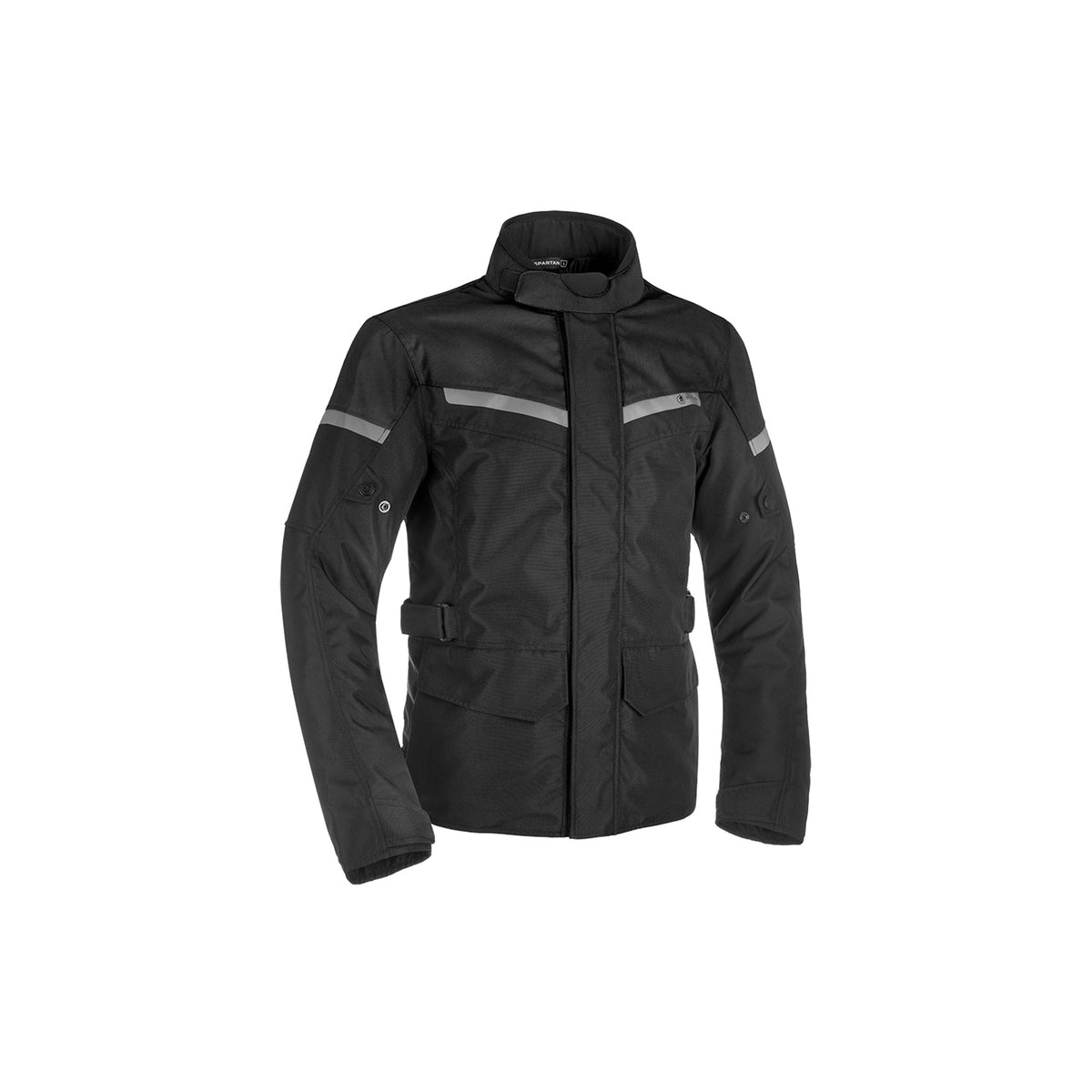 OXFORD- Chaqueta Textile Spartan Long WP Negro