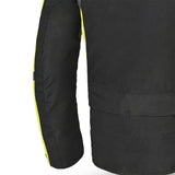 BELA - Chaqueta Textil Cordaniel Negro/Gris oscuro/Amarillo