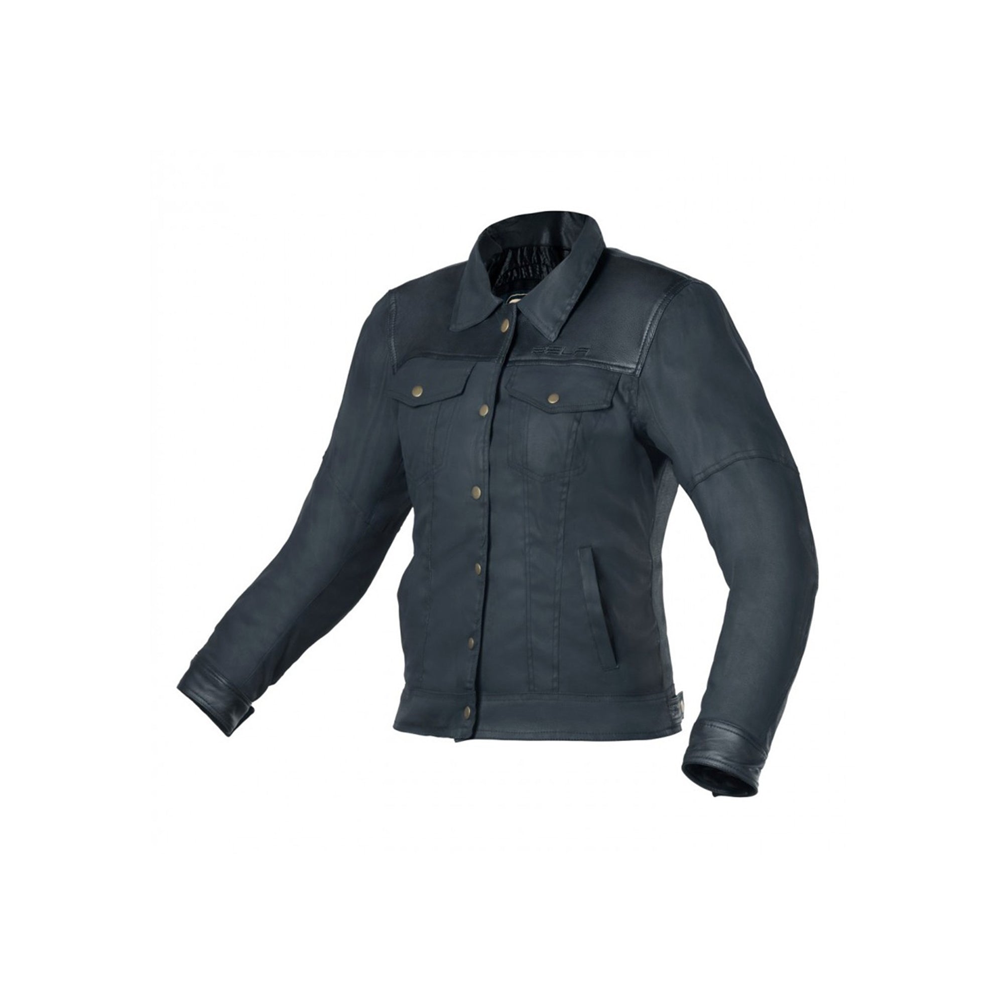 BELA - Chaqueta Textil Denim Lady Negro