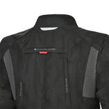 BELA - Chaqueta Textil Transformer Negro/Antracita