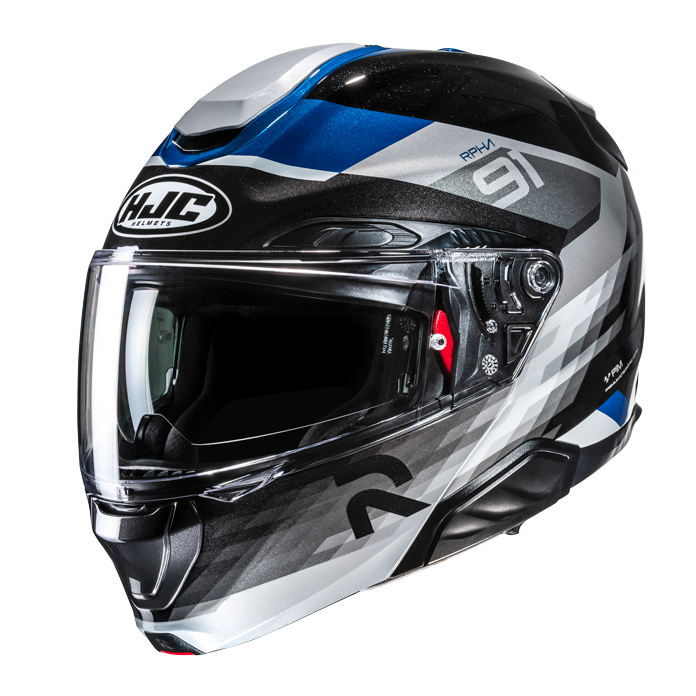 HJC RPHA 91 MADAL MC2 Casco Integral De Moto