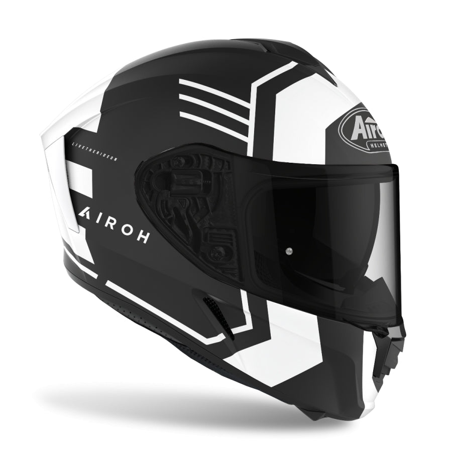 AIROH - CASCOS SPARK THRILL BLACK MATT