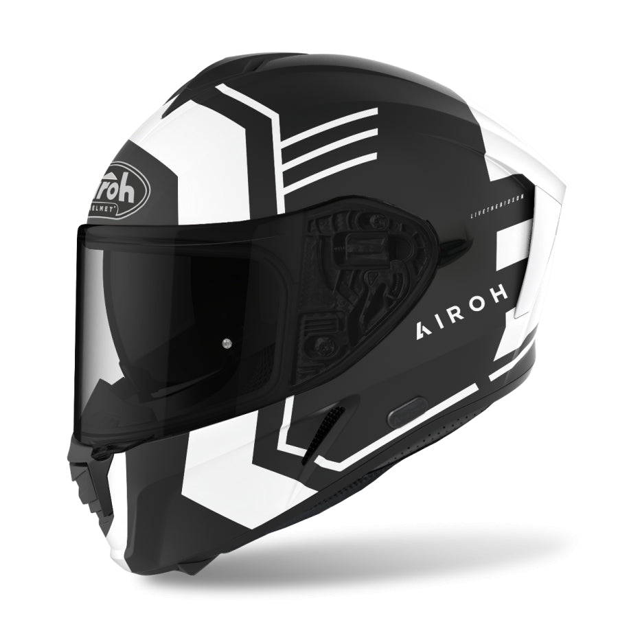 AIROH - CASCOS SPARK THRILL BLACK MATT