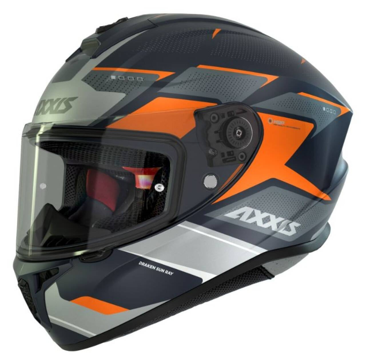 AXXIS - CASCO DRAKEN S SUNRAY C4 NJ FLUOR MATE