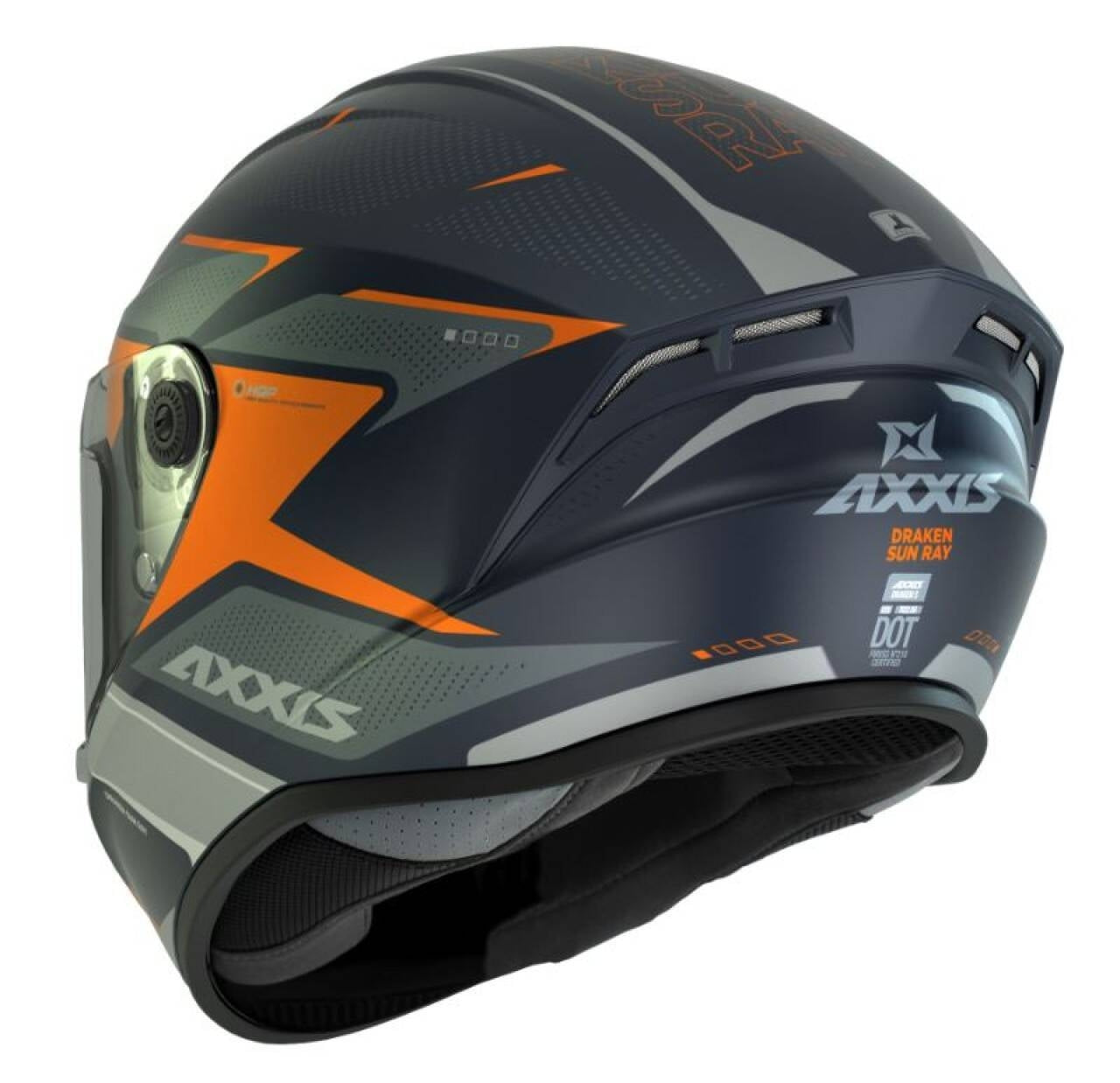 AXXIS - CASCO DRAKEN S SUNRAY C4 NJ FLUOR MATE