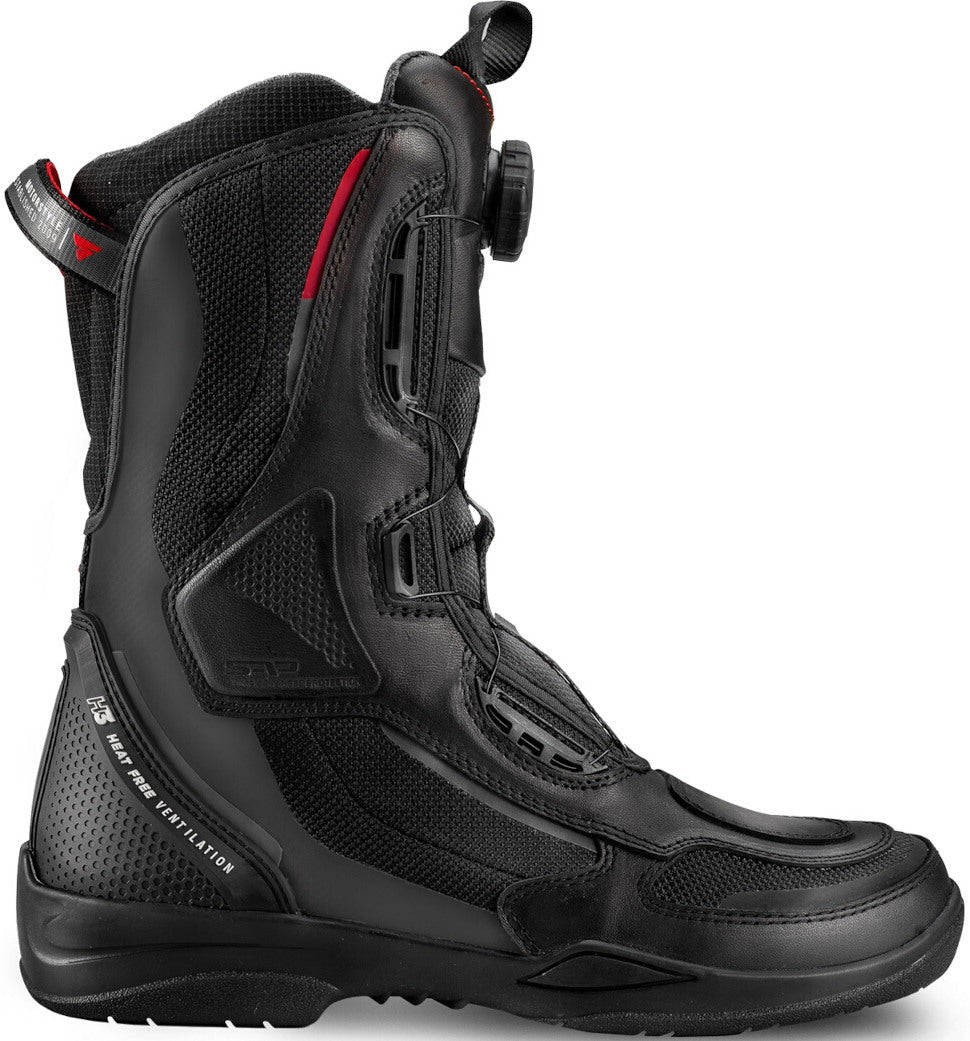 SHIMA STRATO LADY BOOTS NEGRO ROJO