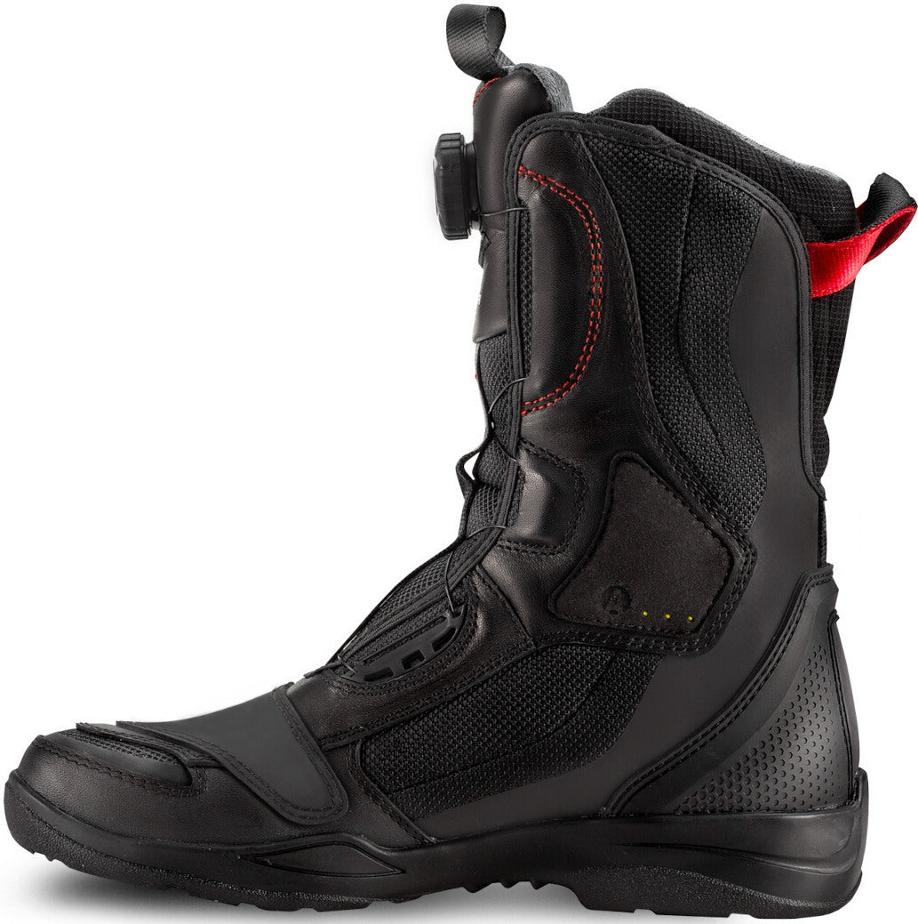 SHIMA STRATO LADY BOOTS NEGRO ROJO