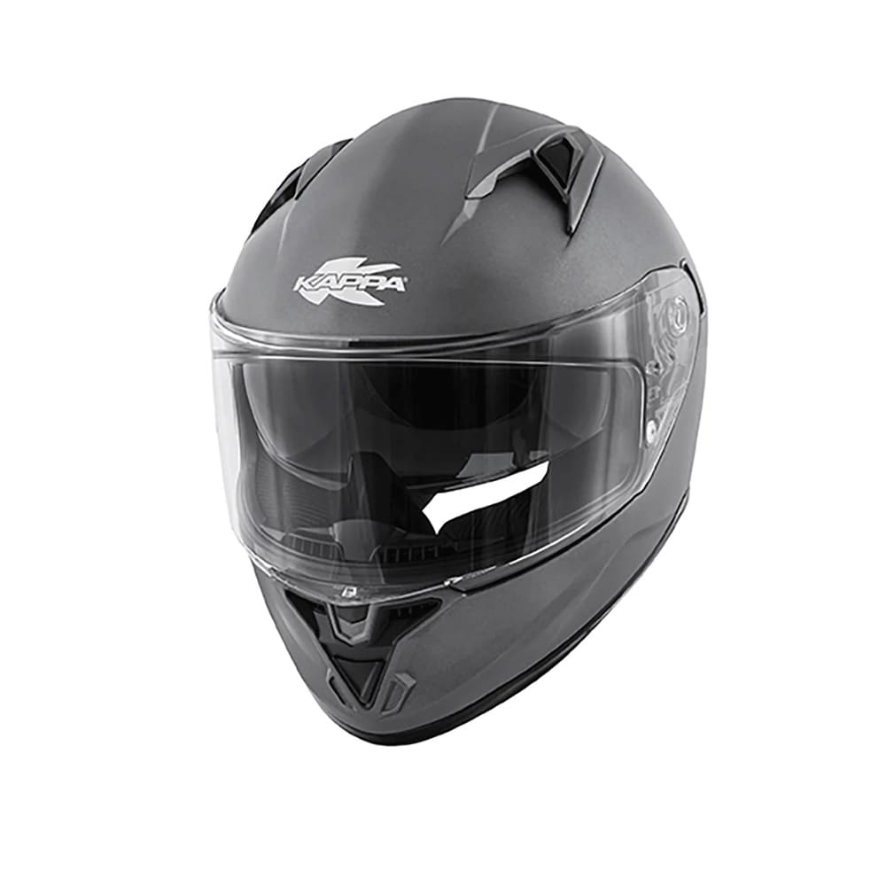 KAPPA KV56 Solid Moto Basic Turismo Casco Titanio Mate - CASCO