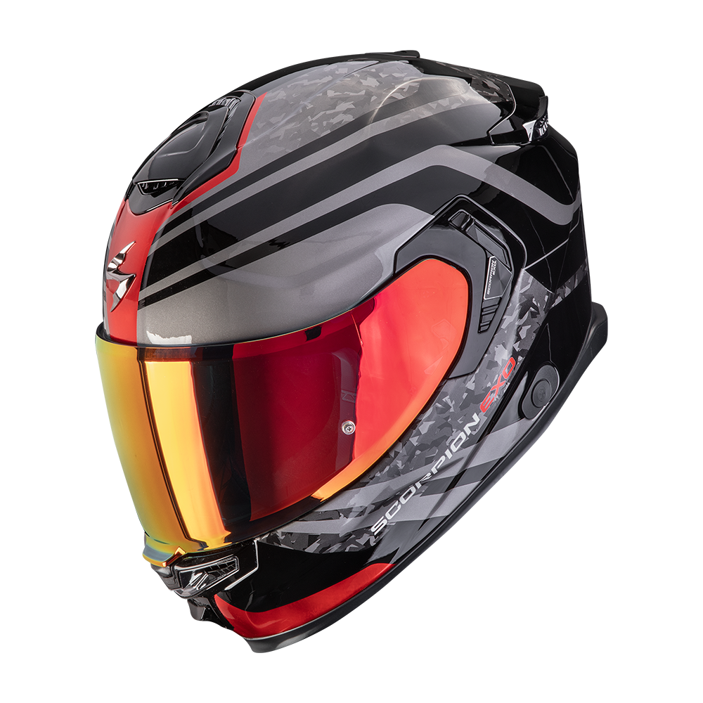 SCORPION EXO-GT SP AIR ARTEN MOTORCYCLE HELMET Black-Red