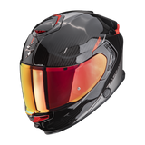 SCORPION EXO-GT SP AIR ASPHALT CASSO DE MOTO NEGRO PLATA