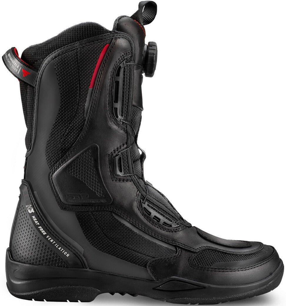 SHIMA STRATO MEN BOOTS NEGRO ROJO