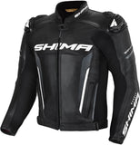 Chaqueta de piel de vacuno para moto Shima Bandit Urban Sports negra