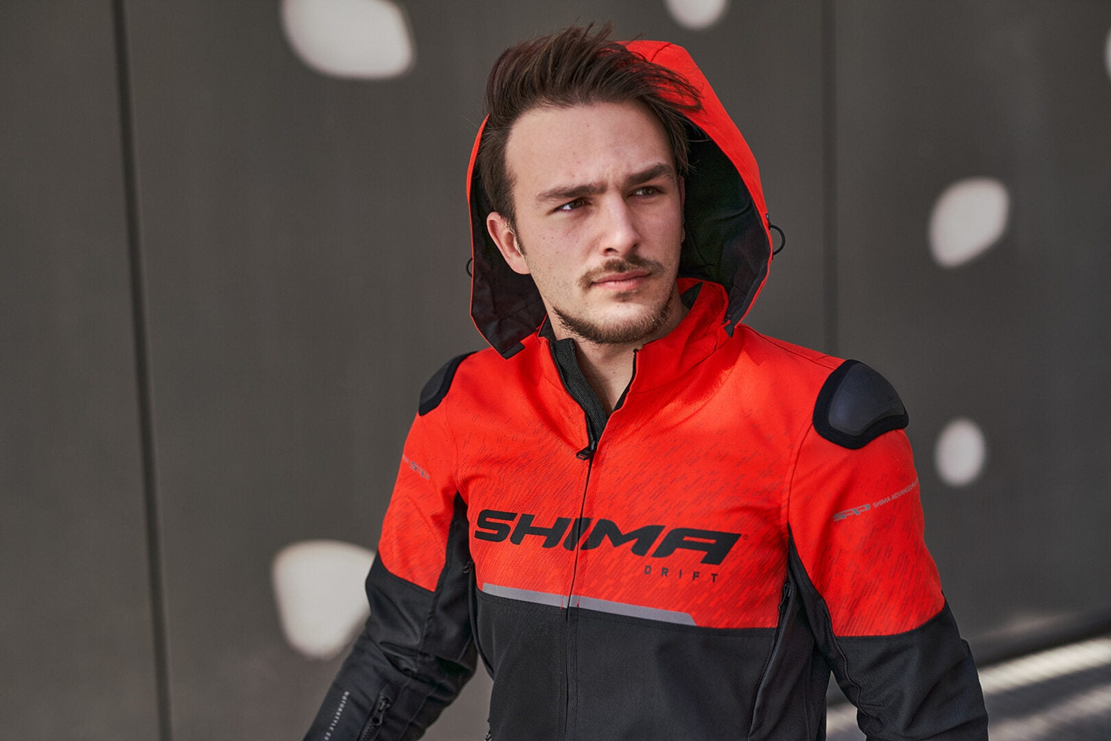 SHIMA DRIFT MEN JACKET RED