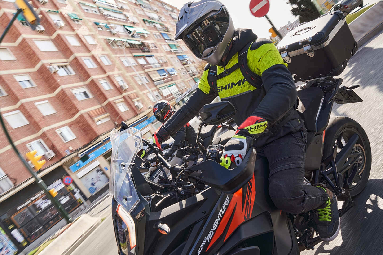 SHIMA DRIFT MEN JACKET FLUO