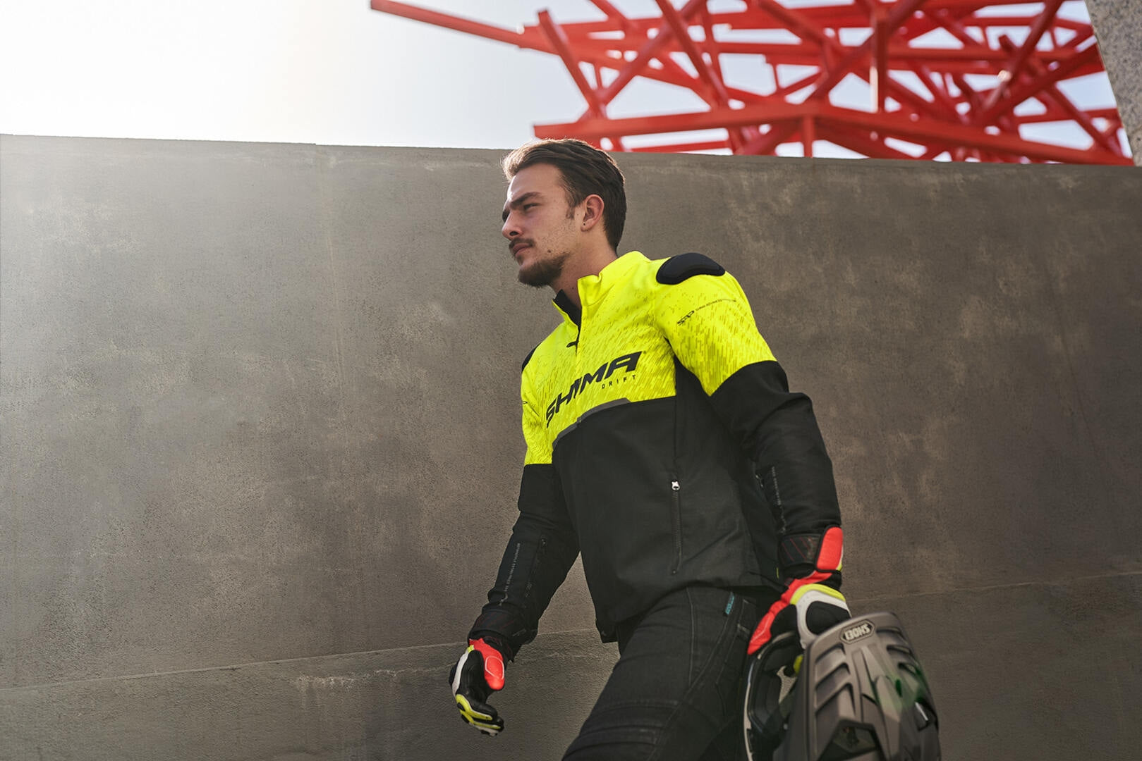 SHIMA DRIFT MEN JACKET FLUO