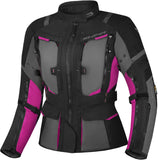 Chaqueta de moto SHIMA hero 2.0 Lady Rosa textil Adventure Touring