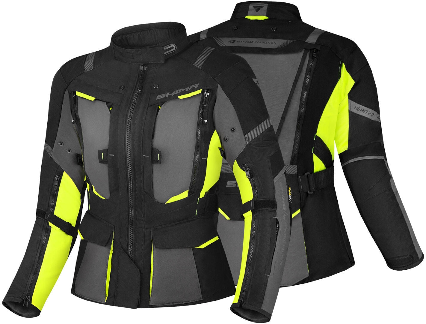 SHIMA HERO 2.0 LADY JACKET FLUO