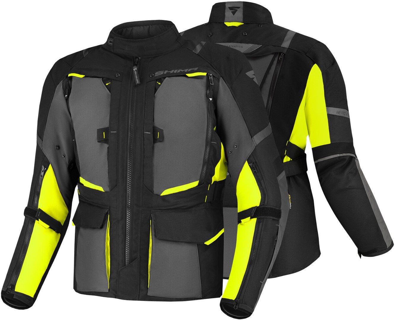 SHIMA HERO 2.0 MEN JACKET FLUO