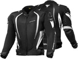 SHIMA MESH PRO JACKET BLACK/WHITE