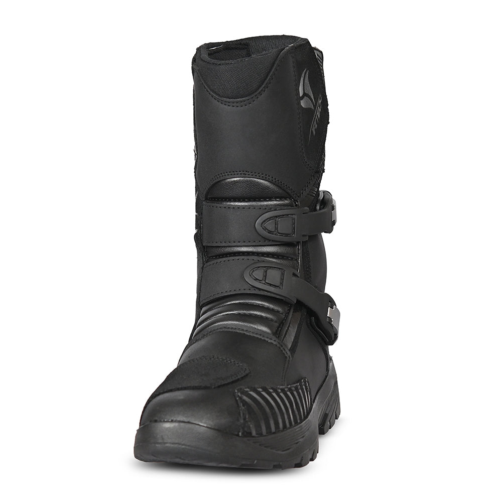 R-TECH - Botas Piel Traveler WP Negro