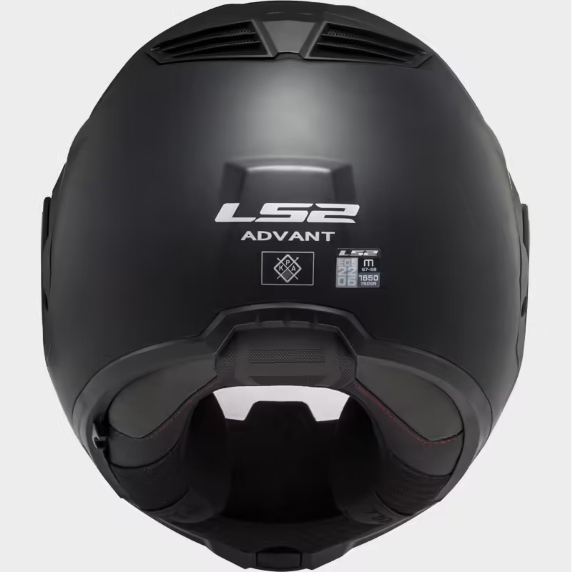 LS2 FF906 ADVANT SOLID GLOSS BLACK