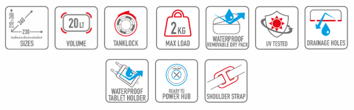 GIVI XL06 cierre depósito, Bolsa depósito motocicleta 15 L - SECURTEX MOTOR S.L (t/a MaximoMoto)