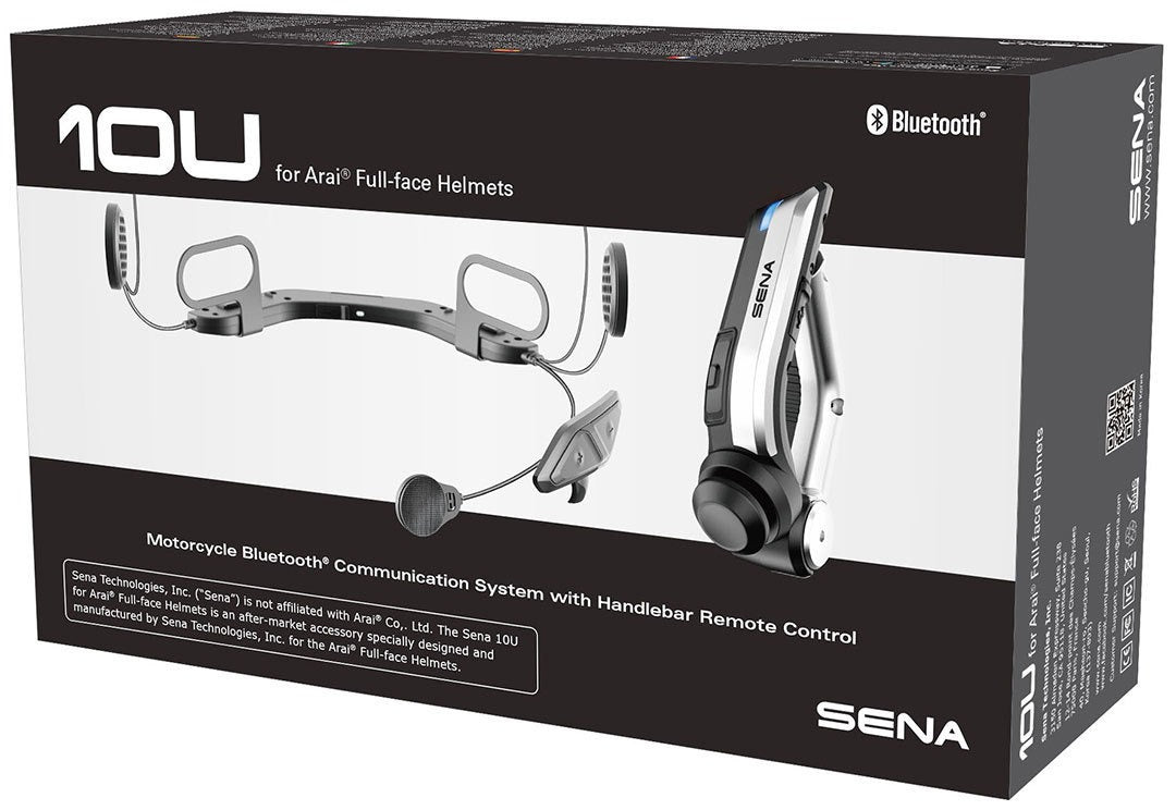 SENA 10U Intercomunicador Bluetooth® Cascos Integrales Arai - Accesorios