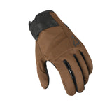 MACNA Astrill motocicleta cuero Guantes de Marrón Negro - GUANTES