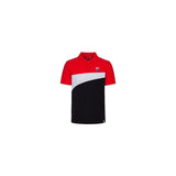 Ducati Racing Men Camiseta Polo Blanco Rojo