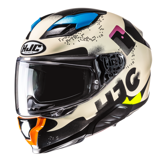 HJC F71 FACO MC28 Casco Integral De Moto