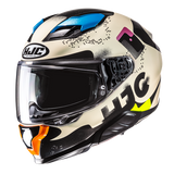 HJC F71 FACO MC28 Casco Integral De Moto