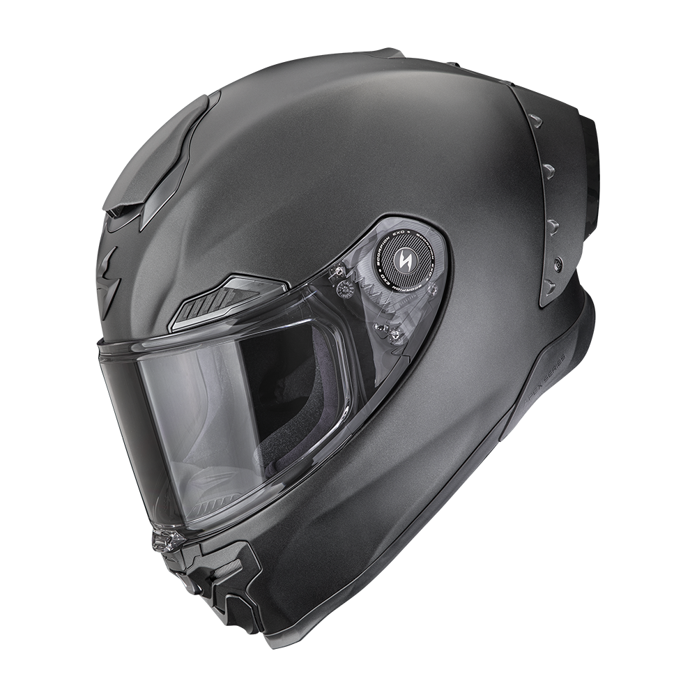 SCORPION EXO-RACE AIR SOLID CASCO DE MOTO Negro Perla Mate