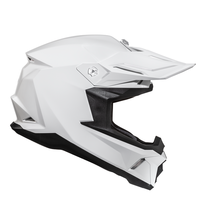 HJC C50 SOLID UNI CASCO MOTOCROSS DE MOTOCICLETA BLANCO PERLA