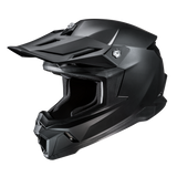 HJC C50 SOLID UNI CASCO MOTOCROSS DE MOTOCICLETA SEMI MATE NOIR NEGRO