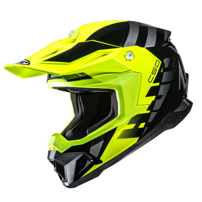 HJC C50 MIRAGE MC3H CASCO MOTOCROSS DE MOTO