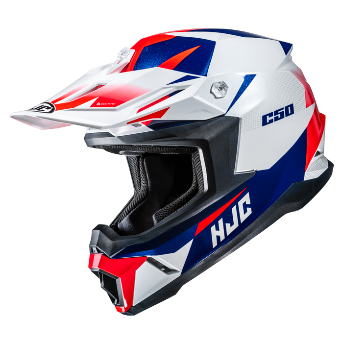 HJC C50 SLIDE MC21 CASCO MOTOCROSS DE MOTO
