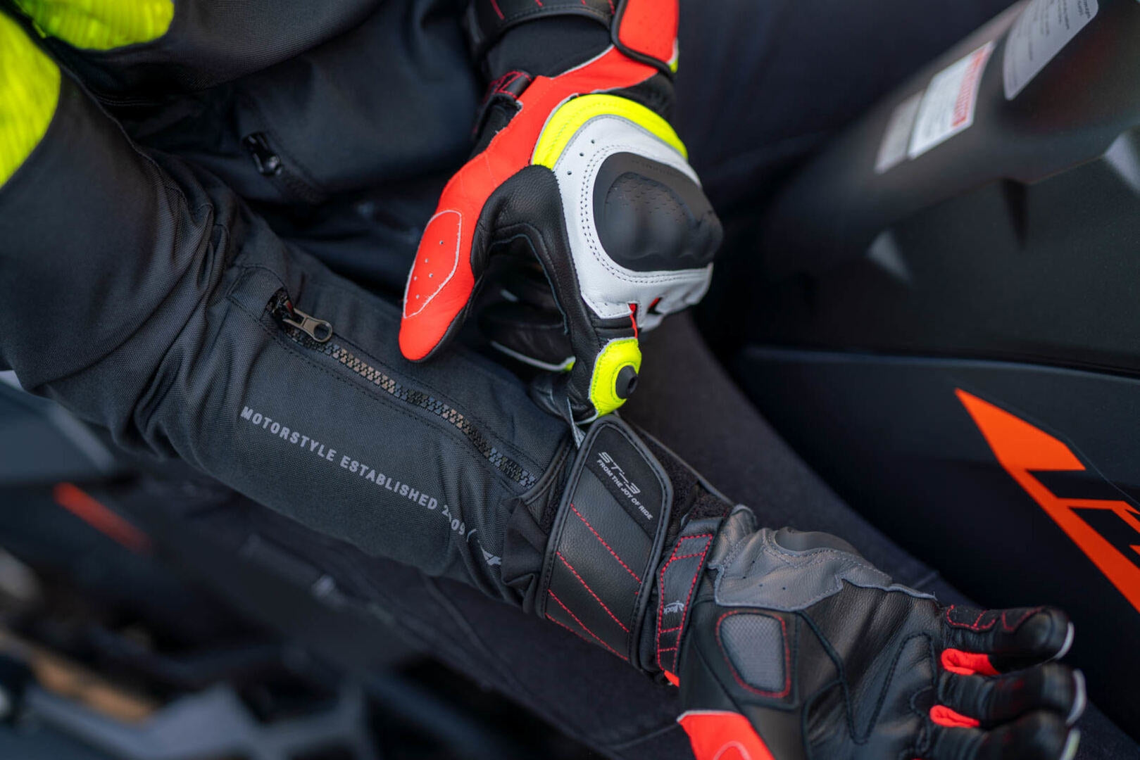 SHIMA ST-3 NEW GUANTES FLUO