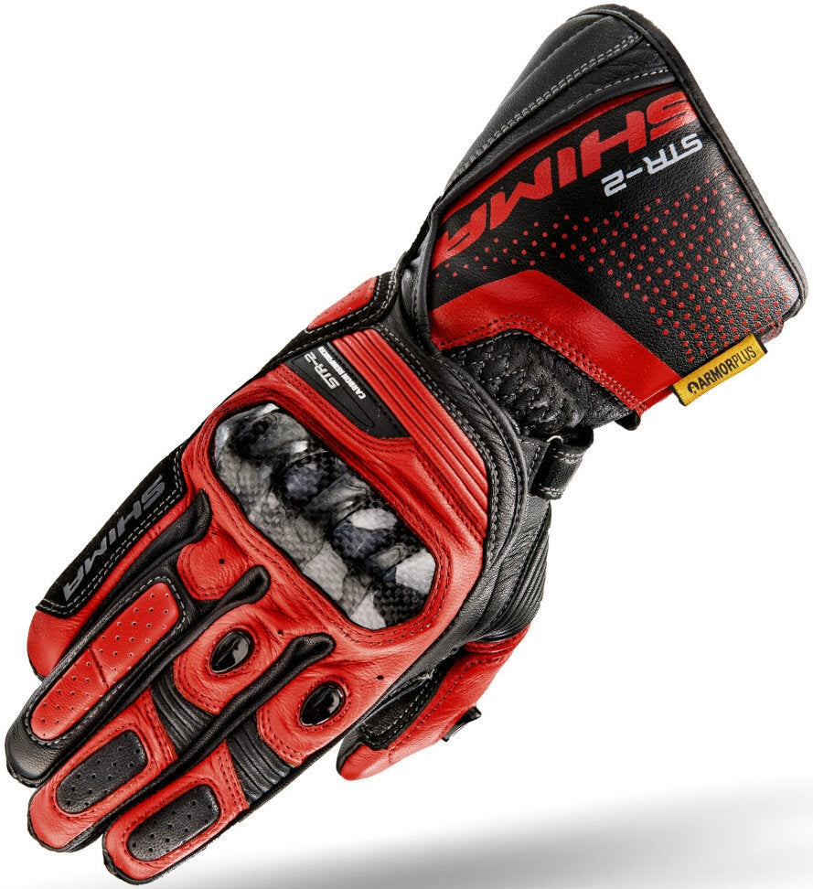 SHIMA STR-2 GUANTES BLACK/RED