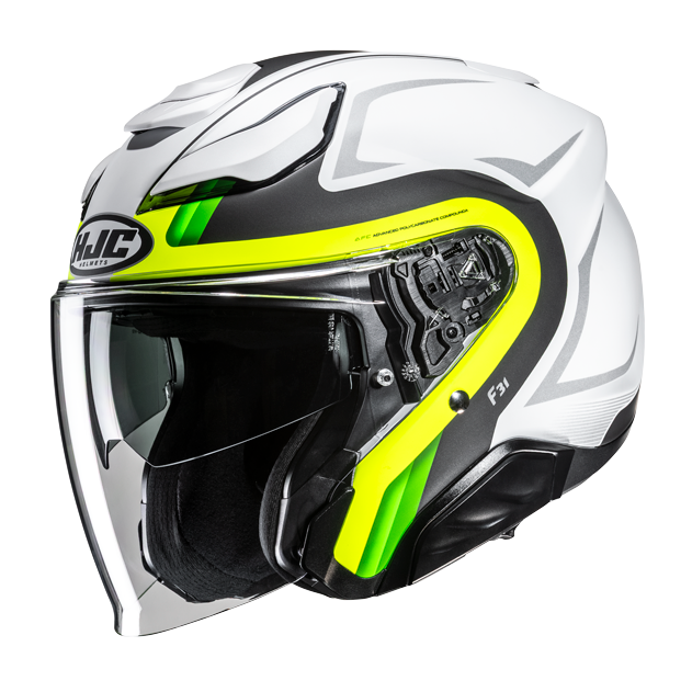 HJC F31 BASK MC3HSF Casco Jet De Moto